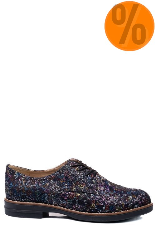 Pantofi bleumarin vit piele naturala 2s77025