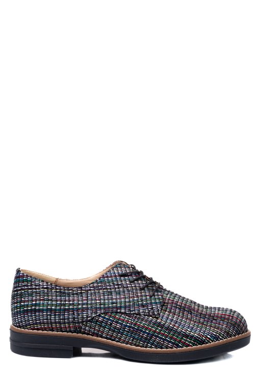 Pantofi multicolor piele naturala 2s77025