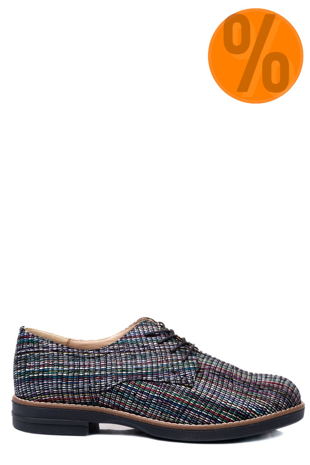 PANTOFI MULTICOLOR PIELE NATURALA 2S77025