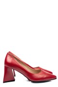 PANTOFI ROSII PIELE NATURALA 5S77725