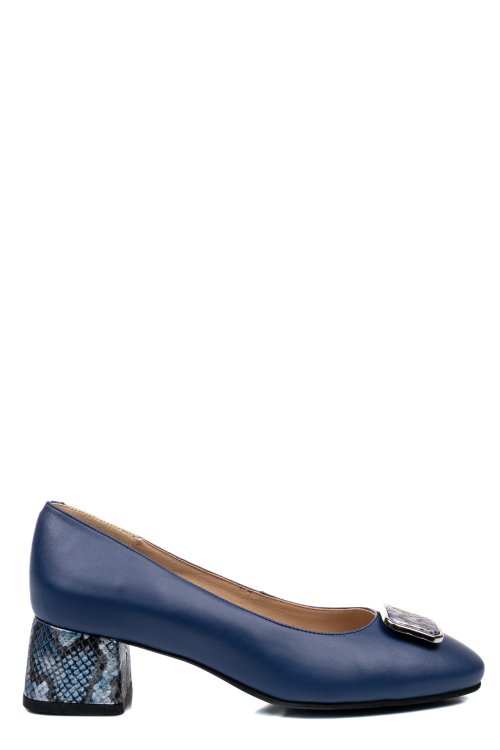 Pantofi bleumarin piele naturala 5s77544