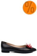 BALERINI NEGRI PIELE NATURALA 3S7701