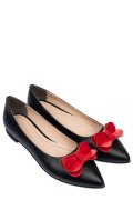 BALERINI NEGRI PIELE NATURALA 3S7701