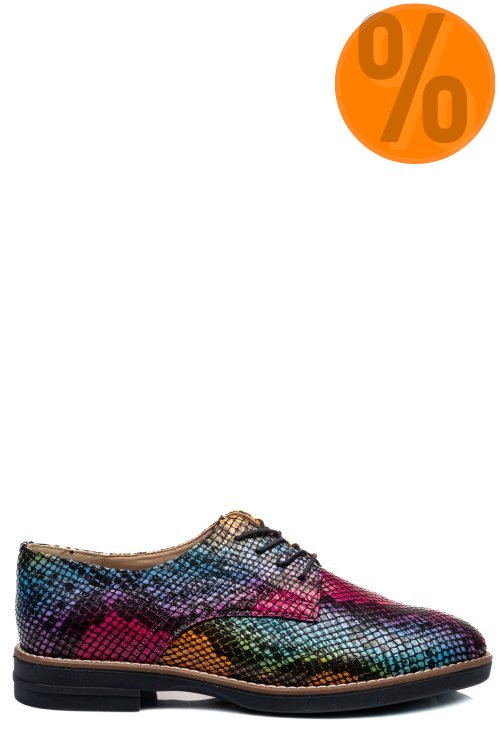 Pantofi multicolor snk piele naturala 2s77025