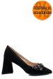 Pantofi negri piele naturala intoarsa 5s77727