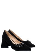 PANTOFI NEGRI PIELE NATURALA INTOARSA 5S77727