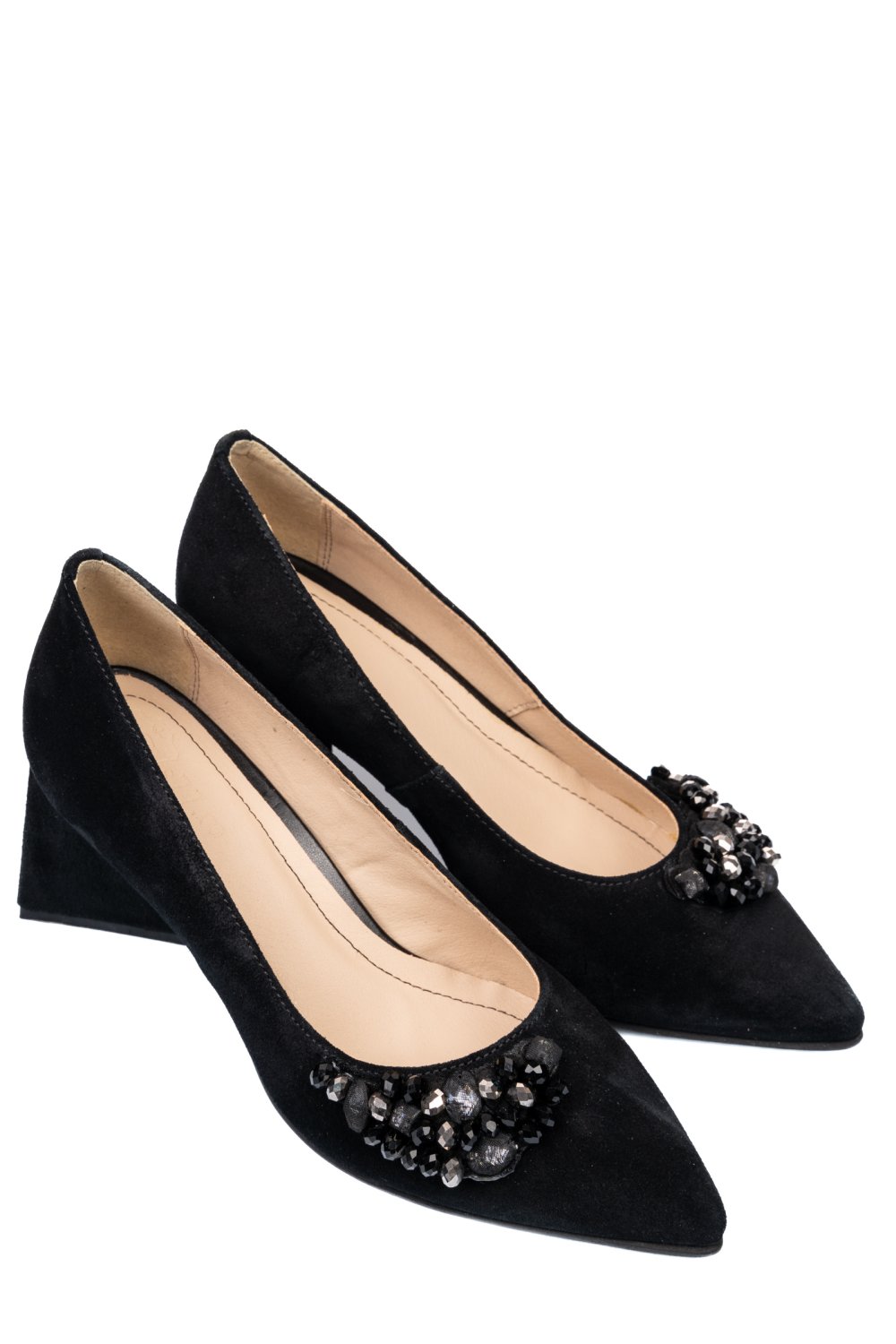 PANTOFI NEGRI PIELE NATURALA INTOARSA 5S77727