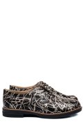 PANTOFI NEGRU AURIU PIELE NATURALA 2S77025