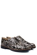 PANTOFI NEGRU AURIU PIELE NATURALA 2S77025