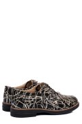 PANTOFI NEGRU AURIU PIELE NATURALA 2S77025