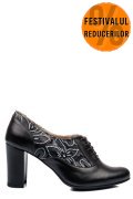 PANTOFI NEGRI PIELE NATURALA 1S77715
