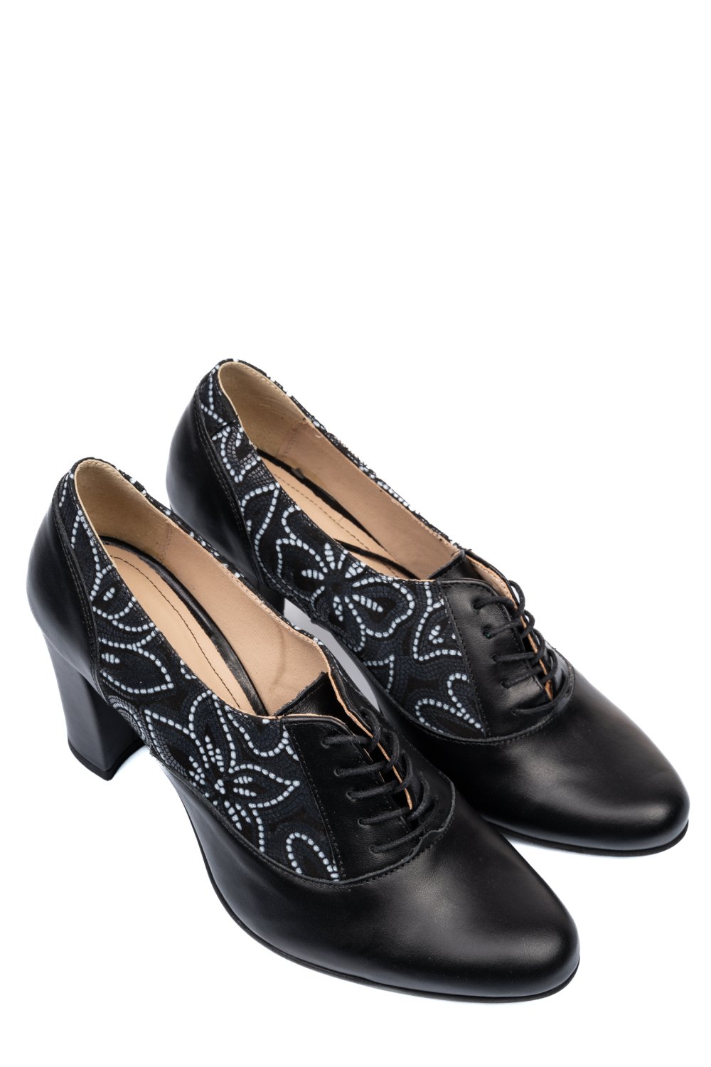 PANTOFI NEGRI PIELE NATURALA 1S77715