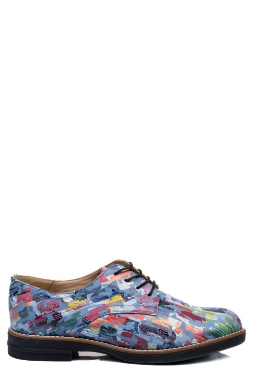 Pantofi bleu picasso piele naturala 2s77025