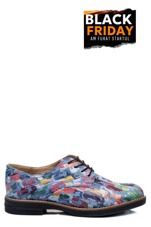 Pantofi bleu picasso piele naturala 2s77025