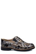 PANTOFI NEGRU CARO PIELE NATURALA 2S77025