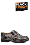 PANTOFI NEGRU CARO PIELE NATURALA 2S77025