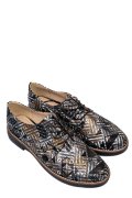 PANTOFI NEGRU CARO PIELE NATURALA 2S77025