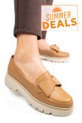 MOCASINI CAPPUCCINO PIELE NATURALA 2S77115