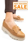 MOCASINI CAPPUCCINO PIELE NATURALA 2S77115