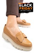 MOCASINI CAPPUCCINO PIELE NATURALA 2S77115
