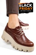 PANTOFI CASUAL FEMEI PIELE NATURALA MARO INCHIS 2S77080
