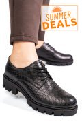 PANTOFI NEGRI CRO PIELE NATURALA DOLORES