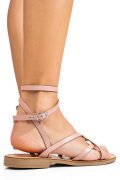 SANDALE ROZ PIELE NATURALA RS77OS637