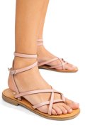 SANDALE ROZ PIELE NATURALA RS77OS637