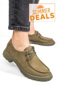 MOCASINI KHAKI PIELE NATURALA NABUK 4S77247