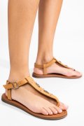 SANDALE MARO PIELE NATURALA 7S77095