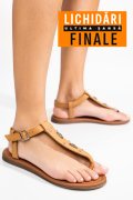 SANDALE MARO PIELE NATURALA 7S77095
