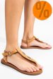 Sandale maro piele naturala 7s77095
