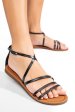 Sandale negre piele naturala 2s77497
