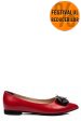 Balerini rosii piele naturala 3s7701