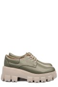 PANTOFI CASUAL FEMEI PIELE NATURALA OLIVE TALPA BEJ 2S77080