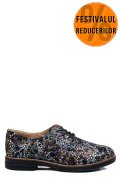 PANTOFI MULTICOLOR PIELE NATURALA 2S77025-B