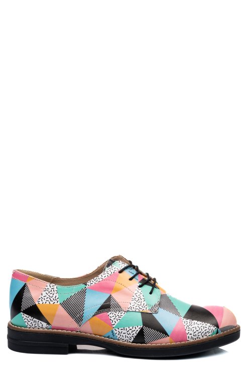 Pantofi turcoaz piele naturala 2s77025