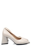 PANTOFI CREM PIELE NATURALA 5S77725