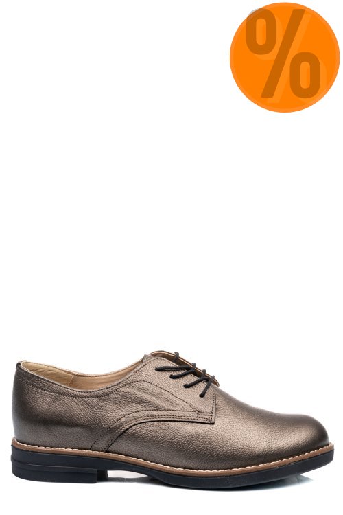 Pantofi bronz piele naturala 2s77025