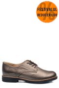 PANTOFI BRONZ PIELE NATURALA 2S77025