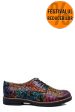 Pantofi multicolor vit piele naturala 2s77025