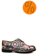 PANTOFI FLORAL PIELE NATURALA 2S77025