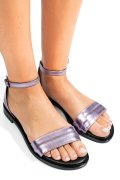 SANDALE MOV PIELE NATURALA 2513746