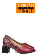PANTOFI VISINII PIELE NATURALA 5S77460