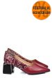 Pantofi visinii piele naturala 5s77460