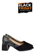 PANTOFI NEGRI PIELE NATURALA INTOARSA 5S77460