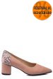 Pantofi roz piele naturala intoarsa 5s77602
