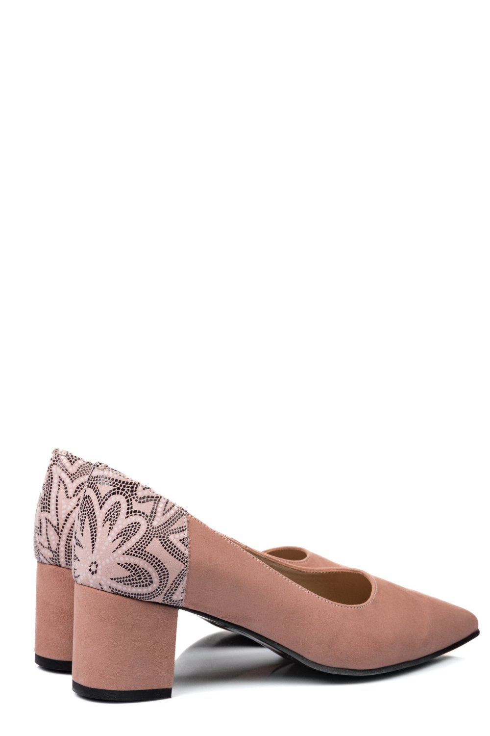 PANTOFI ROZ PIELE NATURALA INTOARSA 5S77602