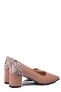PANTOFI ROZ PIELE NATURALA INTOARSA 5S77602