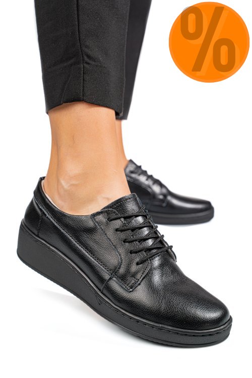 Pantofi black piele naturala aspp2114